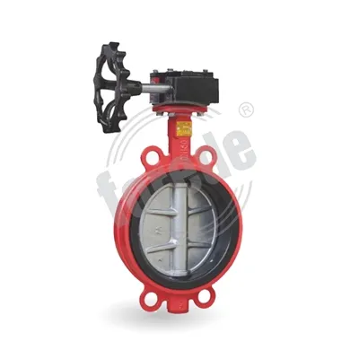 Comhla Féileacán Worm Gear Wafer